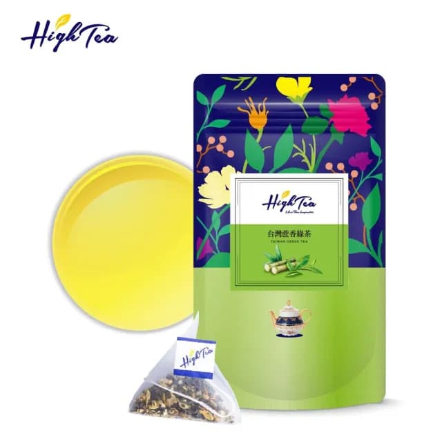 【High Tea】台灣蔗香綠茶3gx12入/袋