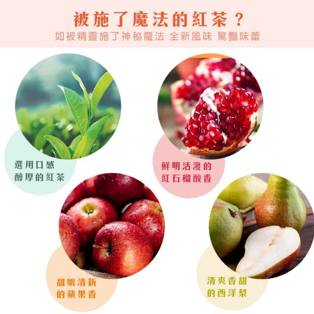 【High Tea】夏綠蒂花果精靈紅茶3gx12入x1袋(花果風味)
