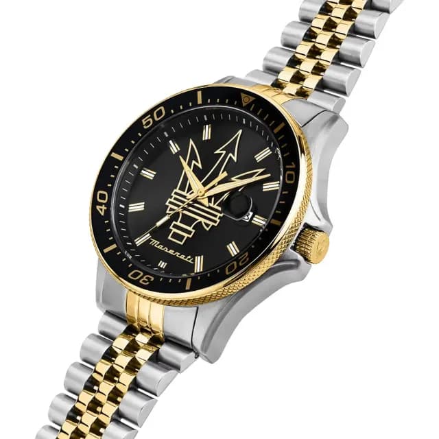 【MASERATI 瑪莎拉蒂】SFIDA系列 品牌大LOGO石英手錶 禮物 送禮 推薦(R8853140009)
