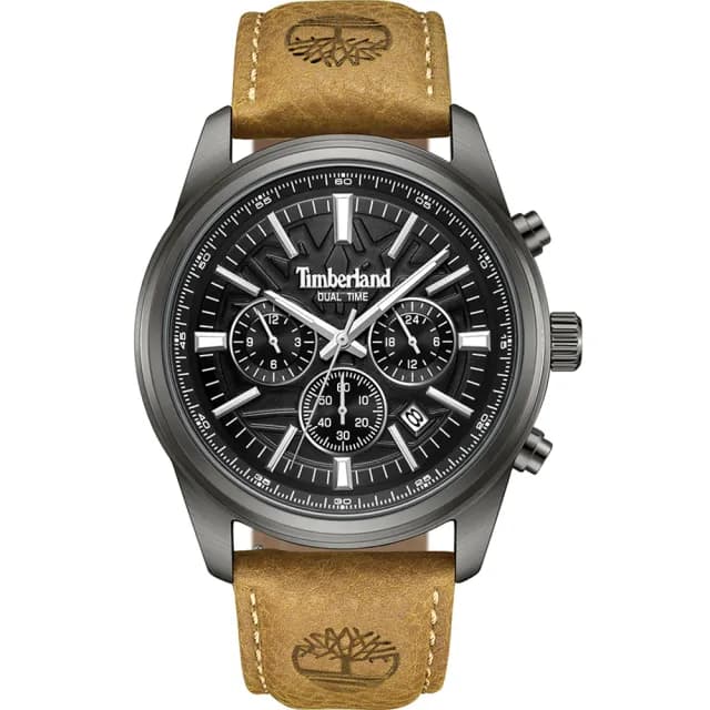 【Timberland】天柏嵐 NORTHBRIDGE 三眼計時手錶-45mm 禮物 送禮 推薦(TDWGF0041205)
