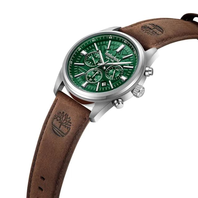 【Timberland】天柏嵐 NORTHBRIDGE 三眼計時手錶-45mm 禮物 送禮 推薦(TDWGF0041206)