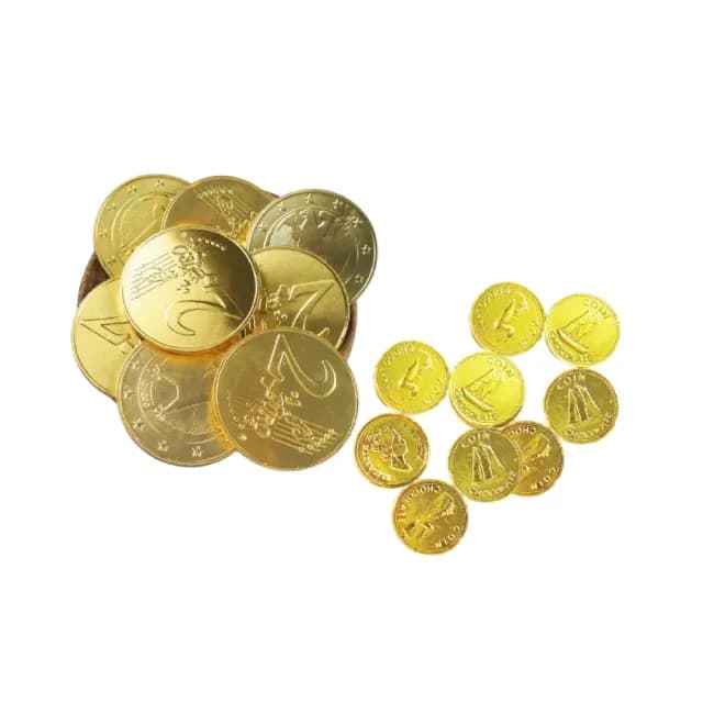 【甜園】大歐元金幣巧克力/女皇金幣巧克力 250gX5包(巧克力 過年送禮 新年 節日 拜拜)(雙11限定)