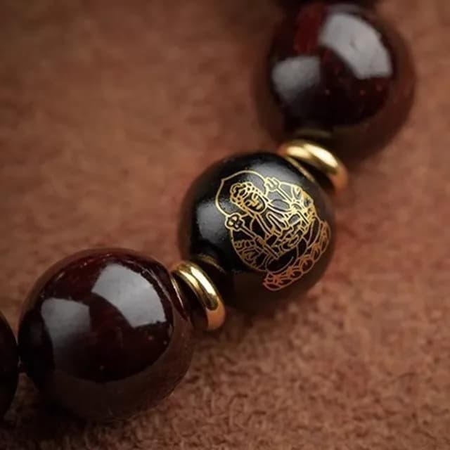 【LEEHER】雙11 手鍊男/沉香/手串/黑曜石/檀木/手鏈/本命佛/菩薩/彌勒佛/地藏王/如來佛祖/男生