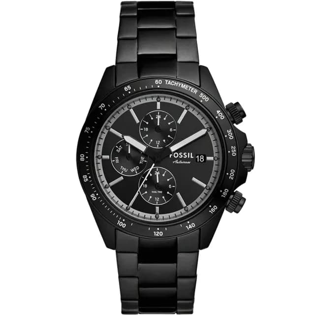 【FOSSIL】Autocross 多功能三眼手錶-42mm 禮物 送禮 推薦(BQ2875)