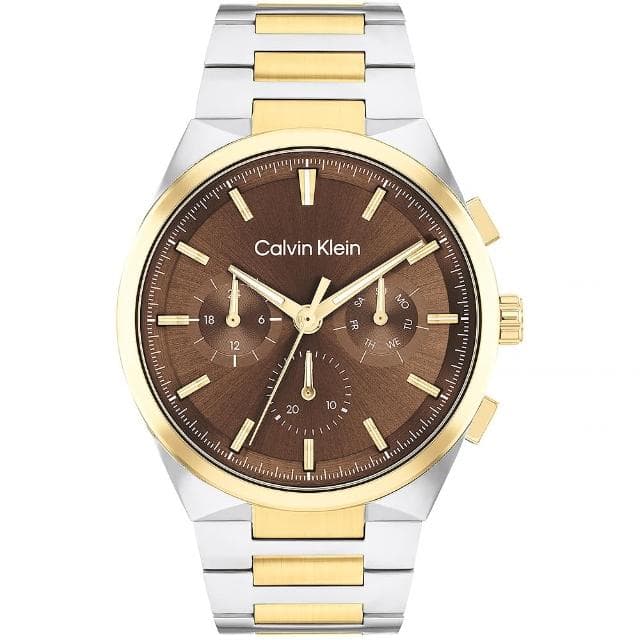 【Calvin Klein 凱文克萊】CK Distinguish 日曆手錶-44mm 母親節 送禮 禮物(25200442)