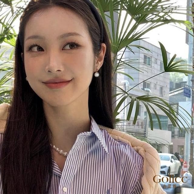 【Golicc】耳環 法式輕奢 珍珠復古氣質(母親節 生日 情人節 飾品 耳釘 耳飾 耳墜 禮物)