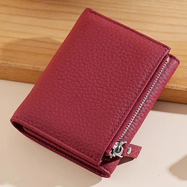 【MoonDy】雙11 短夾 女錢包 錢包 三折錢包 信用卡包 卡夾 日式錢包 防盜錢包 拉鍊零