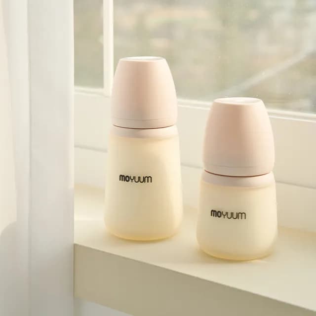 【MOYUUM】韓國 寬口矽膠果凍奶瓶 260ml