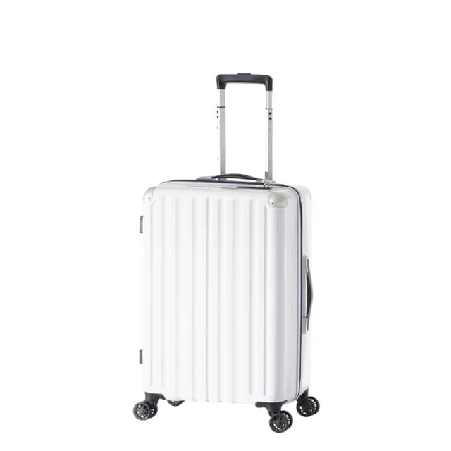 【MAXBOX】極度輕量化 22吋 拉鍊行李箱/旅行箱(6008D白色)