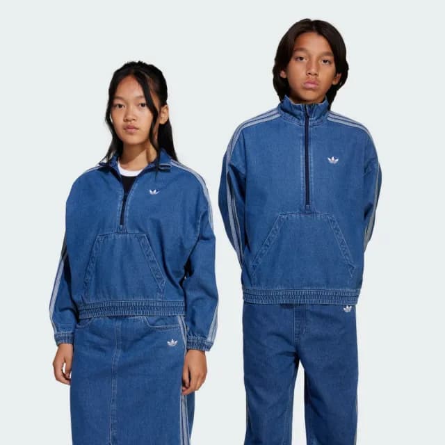 【adidas 愛迪達】牛仔外套 童裝 - Originals JC7878