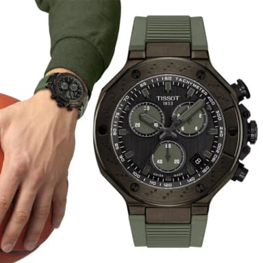 【TISSOT 天梭】T-RACE 競速系列 計時腕錶 畢業禮物 送禮 推薦(T1414173706102)