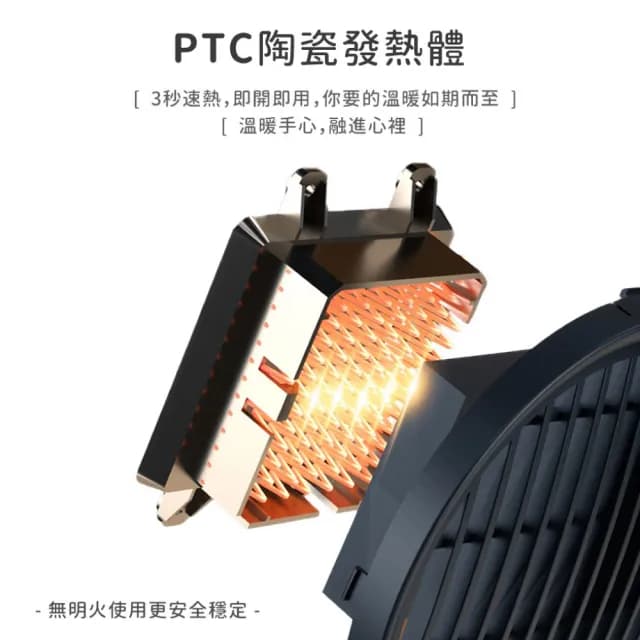 【AMPM】陶瓷迷你桌面暖風機(暖腳器 電暖器 居家暖風機 小暖器 桌上暖風機 情人節禮物 暖風扇)