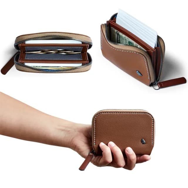 【Bellroy】Folio Mini 多功能拉鍊小錢包_88父親節禮物 男包(WFMA)