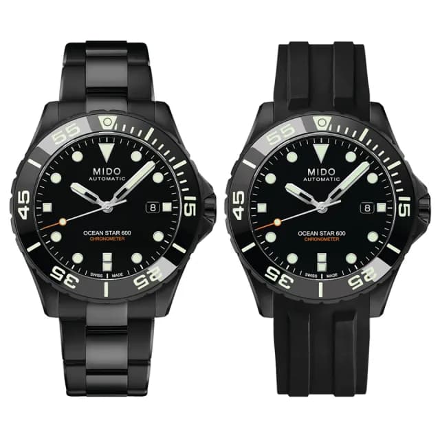 【MIDO 美度】官方授權 紅牛跳水特別版 海洋之星深潛600米天文台手錶 套組 手錶 送禮 推薦(M0266083305100)