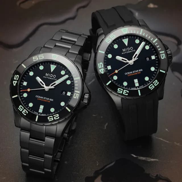 【MIDO 美度】官方授權 紅牛跳水特別版 海洋之星深潛600米天文台手錶 套組 手錶 送禮 推薦(M0266083305100)