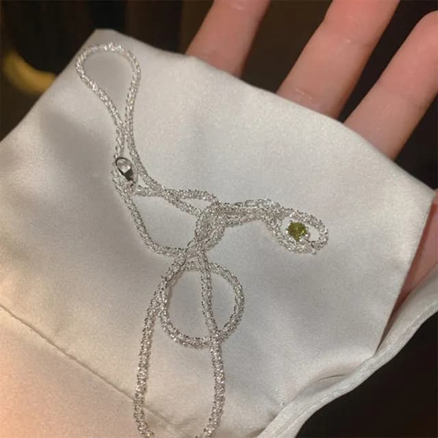 【LEESA】父親節禮物 吊飾\鎖骨鏈\滿天星項鍊\送女生\生日禮物\項鍊女\ins風\925\純銀項鍊\項鍊\女生飾品\