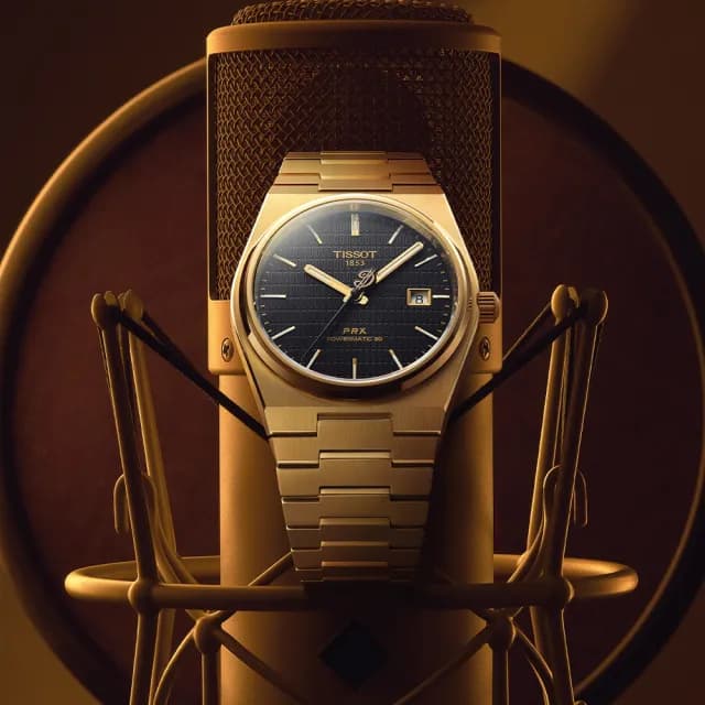 【TISSOT 天梭】NBA廣告款 PRX系列 達米恩·利拉德特別版 機械腕錶 畢業禮物 送禮 推薦(T1374073305100)