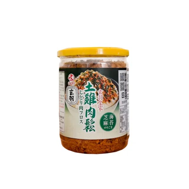 【玄羽皇家】海苔芝麻土雞肉鬆150gx1罐(低脂/低熱量/無防腐劑/無添加豆粉/伴手禮/春節送禮/送禮推薦)