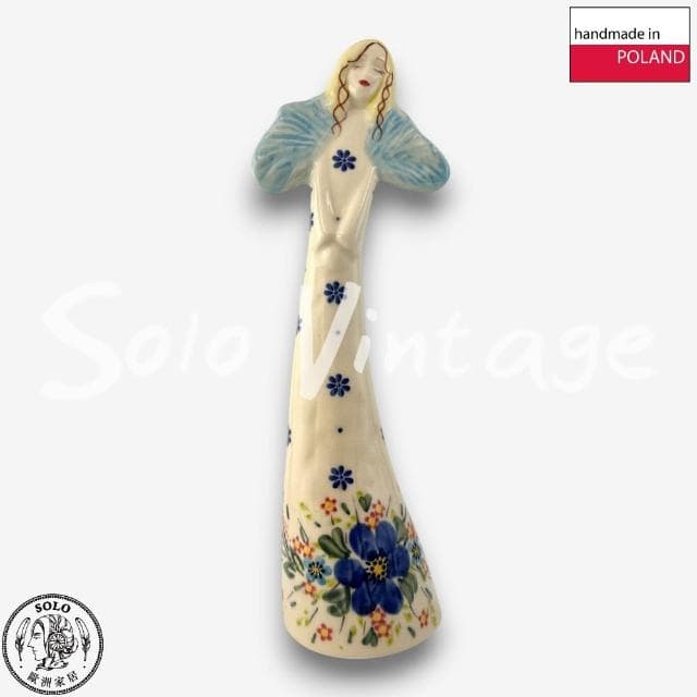 【SOLO 波蘭陶】波蘭正品 Vena 波蘭陶 26.5CM 天使擺飾 裝飾 聖誕節 禮物