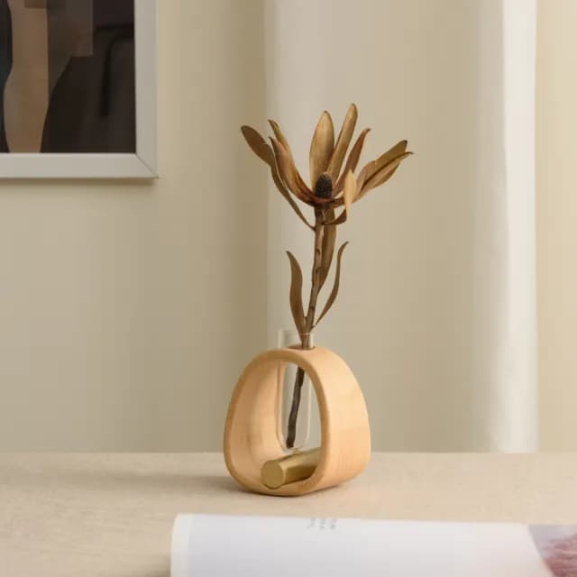 【Gudee 好迪家居】VASIN 單支平衡花瓶 S(花器 擴香瓶)