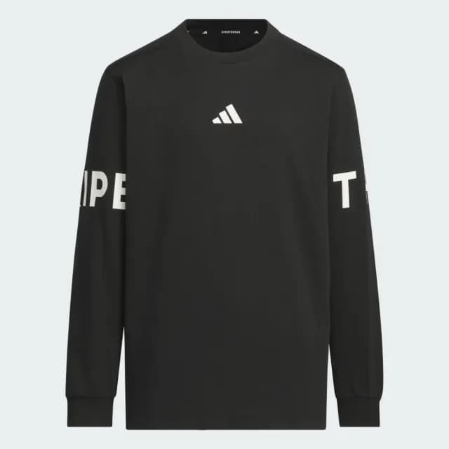 【adidas 愛迪達】長袖上衣 童裝 JM4577