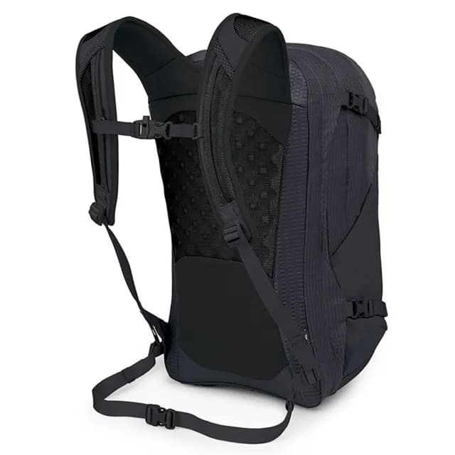 【Osprey】父親節禮物 Nebula 32 專業多功能後背包 黑色(電腦背包 筆電背包 上班通勤背包)