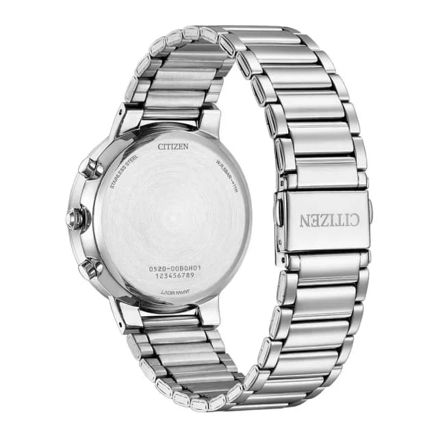 【CITIZEN 星辰】Chronograph系列 簡約計時石英腕錶 七夕 情人節 送禮 推薦(AN8220-52X)