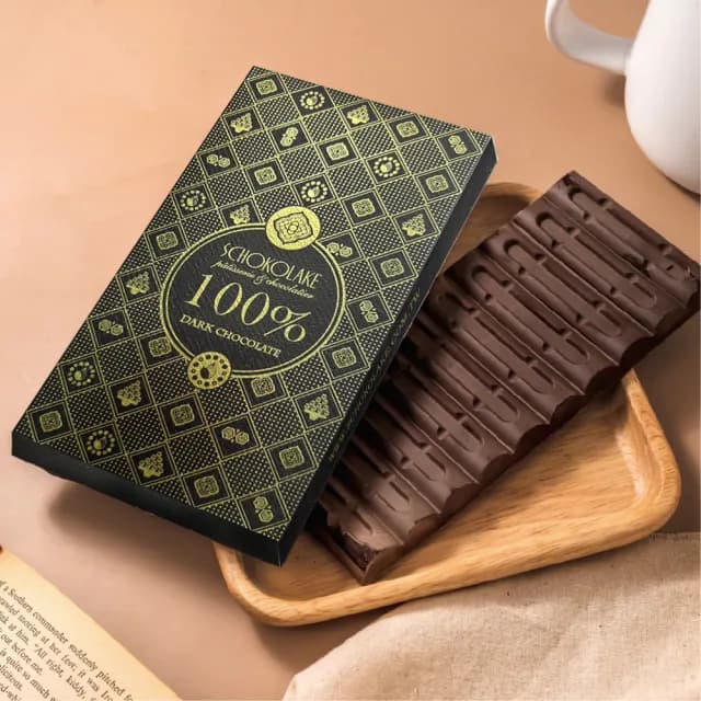 【巧克力雲莊】100%單一莊園黑巧克力(82g)