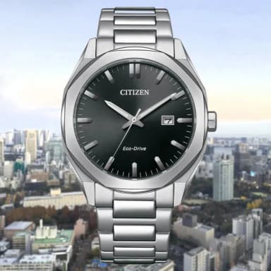 【CITIZEN 星辰】GENTS 光動能 八角形 時尚男錶 禮物推薦 41mm(BM7600-81E)