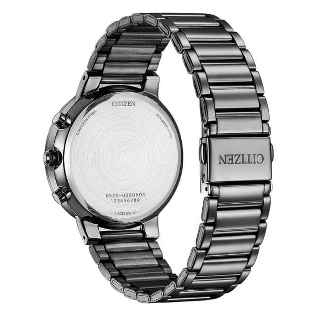 【CITIZEN 星辰】Chronograph 碼錶計時 三眼 時尚男錶 送禮 禮物推薦(AN8227-53H)