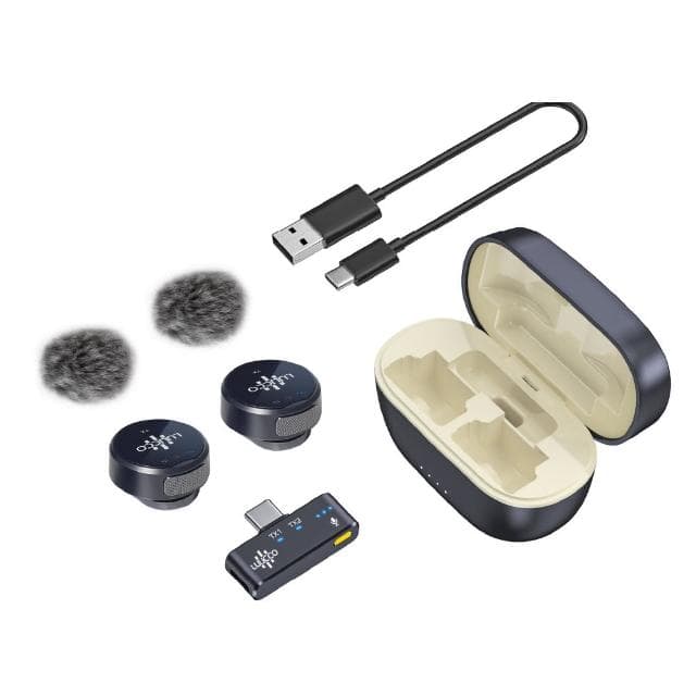 【LUUCCO】Airwave Mini K2 一對二無線領夾麥克風(#麥克風#藍芽麥克風)