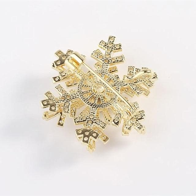 【Penny珮妮】韓版可旋轉雪花胸針吊墜兩用(母親節 交換禮物 送女友 生日禮 情人節 尾牙 新年 結婚)