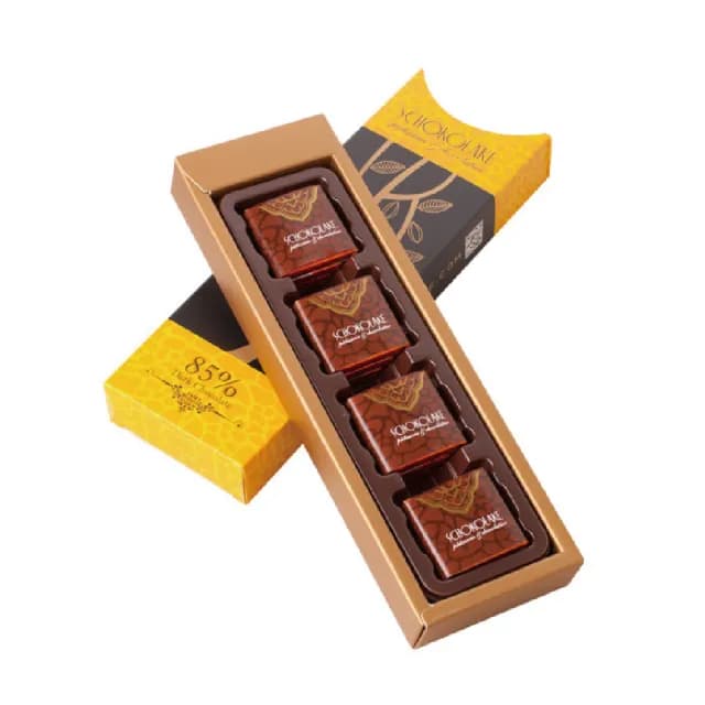 【巧克力雲莊】85%黑巧克力薄片12入