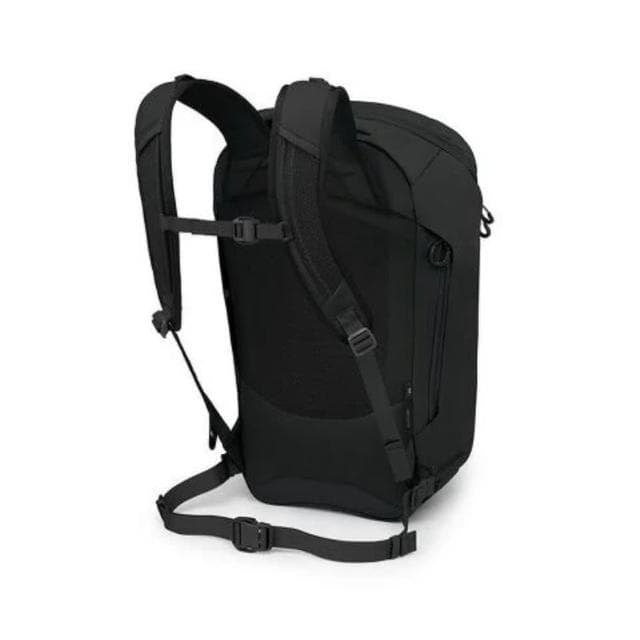 【Osprey】母親節禮物 Metron 24 通勤電腦背包 黑色(自行車通勤專用背包 電腦背包 筆電背包 日常背包)
