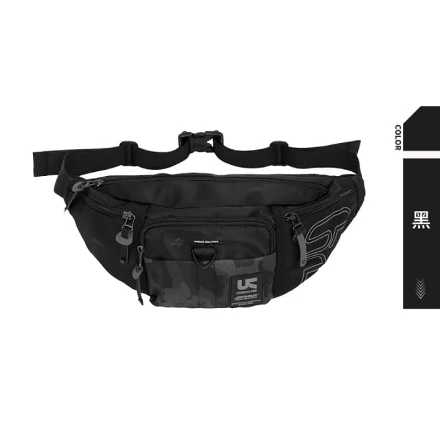 【SPRS】情人節禮物 速比爾 多功能防潑水腰包 URBAN ME SB30(防水包 多層內外口袋 實用好背 騎車方便)
