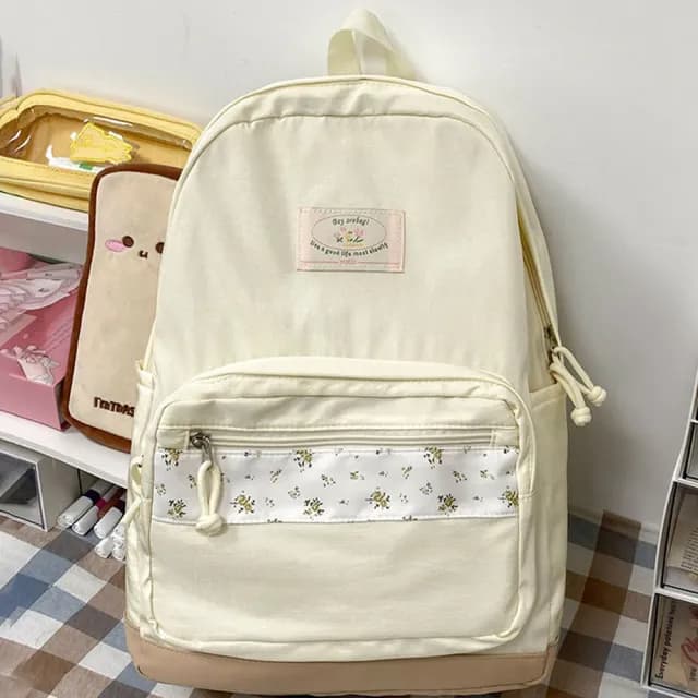【LEESA】藍色包包\後背包韓國\包包\後背包\生日禮物\女生實用\尼龍包包\書包\a4包包\電腦後背