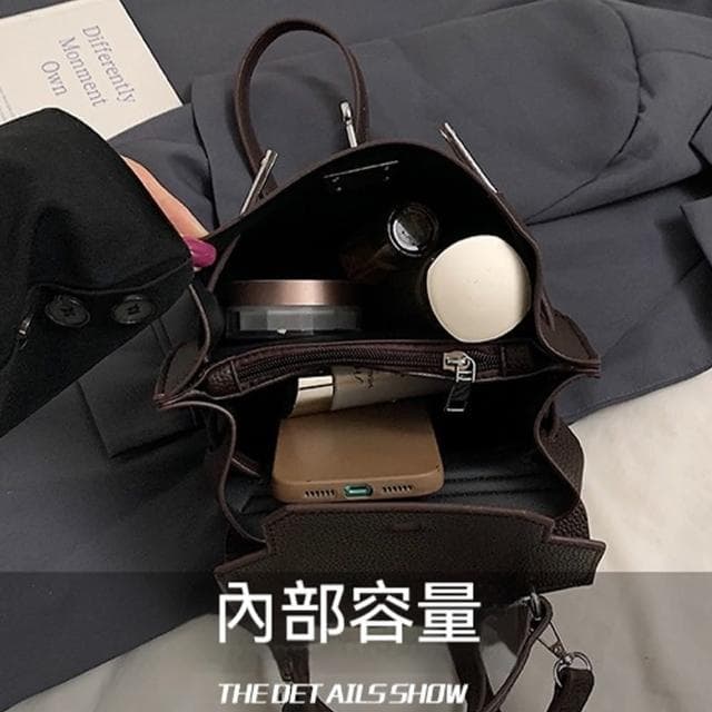【LEESA】復古手提包\女生禮物\包包\手提包\斜背包女\荔枝紋包包\togo包\韓國包包\迷你包\小包包\
