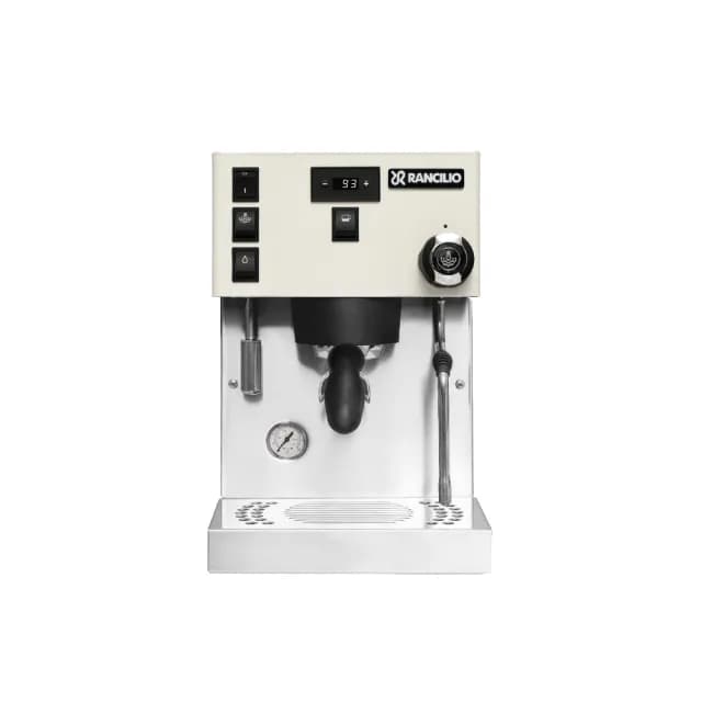 【Rancilio 藍奇里奧】雙鍋爐單孔家用半自動咖啡機(義式咖啡機-時尚白)