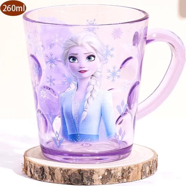 【TDL】迪士尼冰雪奇緣艾莎兒童水杯杯子漱口杯牙刷杯260ml 003939(生日禮物 聖誕節 平輸品)
