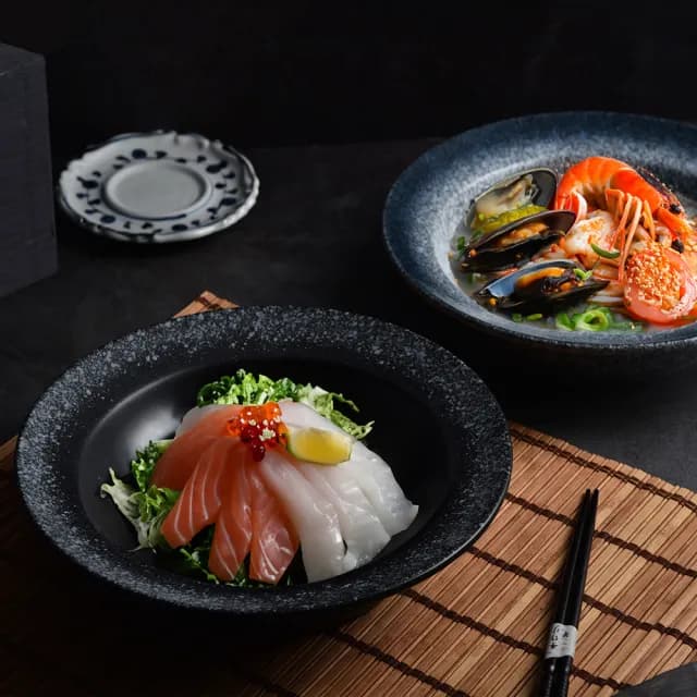 【Homely Zakka】日式復古輕奢窯變陶瓷草帽盤/深湯盤/義大利麵盤/西餐盤(沙拉深盤 餐具 餐盤)