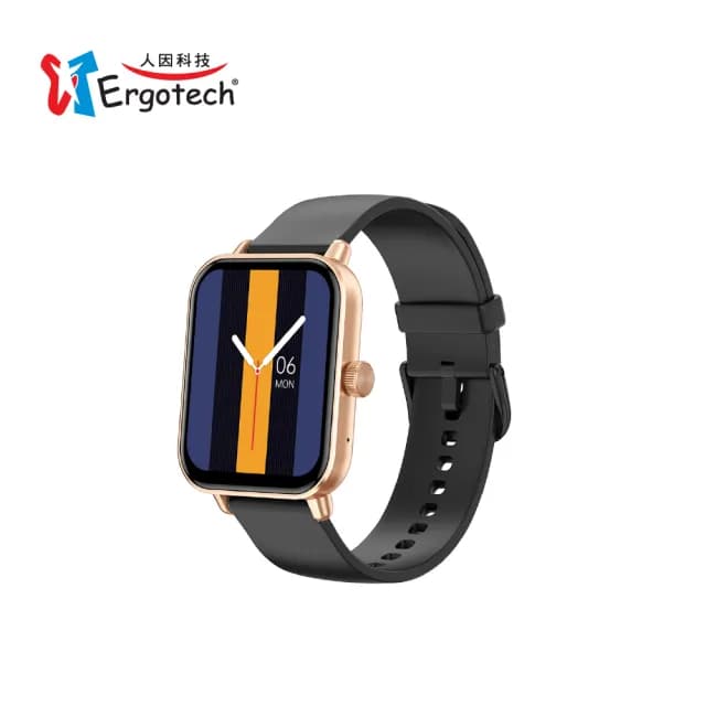 【Ergotech 人因科技】ERGOLINK SW206 1.83吋心率血氧藍牙通話腕錶(智慧手錶/通話手錶/健康手錶)