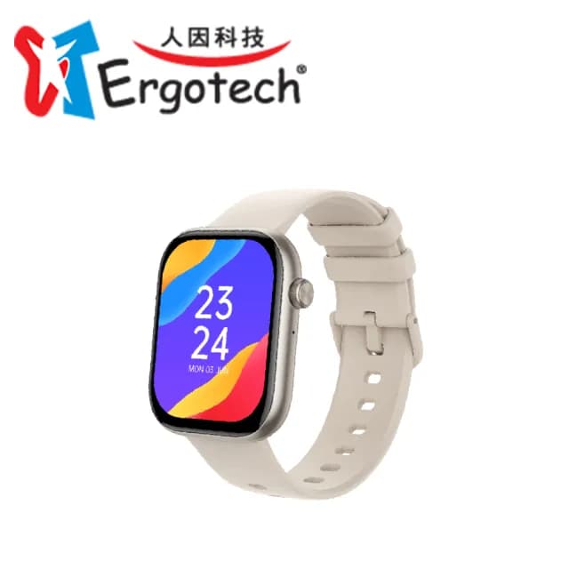 【Ergotech 人因科技】ERGOLINK 2.01心率血氧藍牙通話腕錶(智慧手錶/通話手錶/健康手錶)