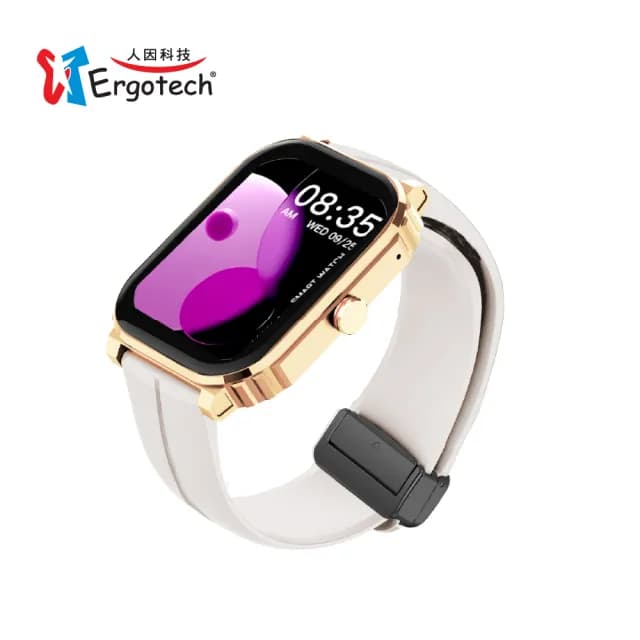【Ergotech 人因科技】ERGOLINK SW210 2.01吋5ATM游泳心率血氧藍牙通話腕錶(智慧手錶/通話手錶/游泳手錶)