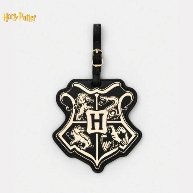 【Harry Potter 哈利波特】Harry Potter哈利波特造型行李吊牌姓名牌票卡夾旅行黑(男友女友聖誕交換禮物)