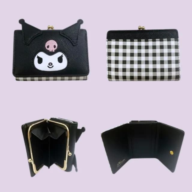 【SANRIO 三麗鷗】酷洛米錢包短夾美樂蒂帕恰狗皮夾票卡零錢包(孫女女兒女友生日禮物正版授權)