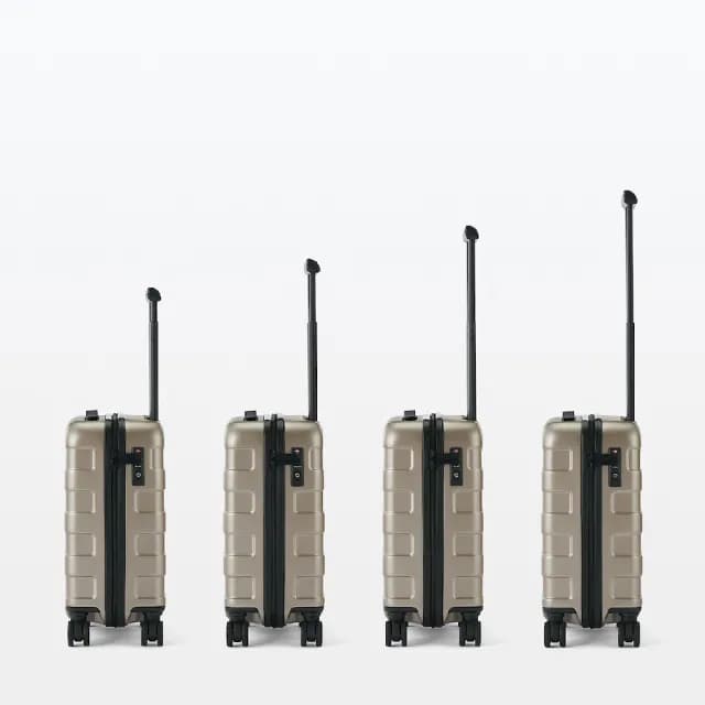 【MUJI 無印良品】四輪硬殼止滑拉桿箱20L(共3色)