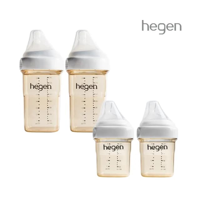 【hegen 總代理】新生必備組(150ml雙瓶+240ml雙瓶)