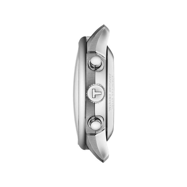 【TISSOT 天梭】杜魯爾系列 計時機械腕錶 母親節 禮物 推薦(T1394072203800)