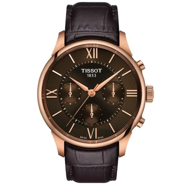 【TISSOT 天梭】杜魯爾系列 計時機械腕錶 母親節 禮物 推薦(T1394623629800)