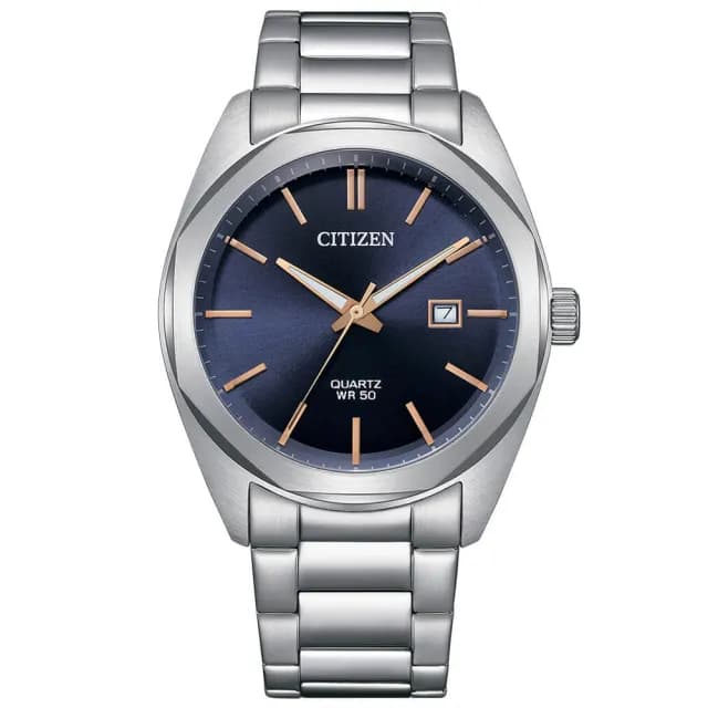 【CITIZEN 星辰】GENTS系列 限量 經典簡約 石英腕錶 七夕 情人節 送禮 推薦(BI5110-54H)